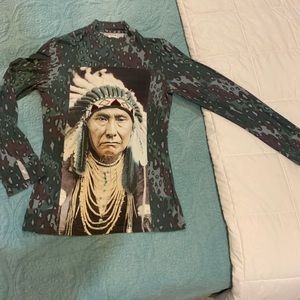 Double D Ranch Long Sleeved Chief - Size Small